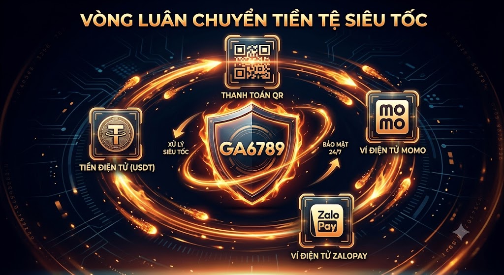 Hệ thống giao dịch linh hoạt, hỗ trợ đa kênh từ Chuyển khoản nội địa, Ví điện tử đến Crypto